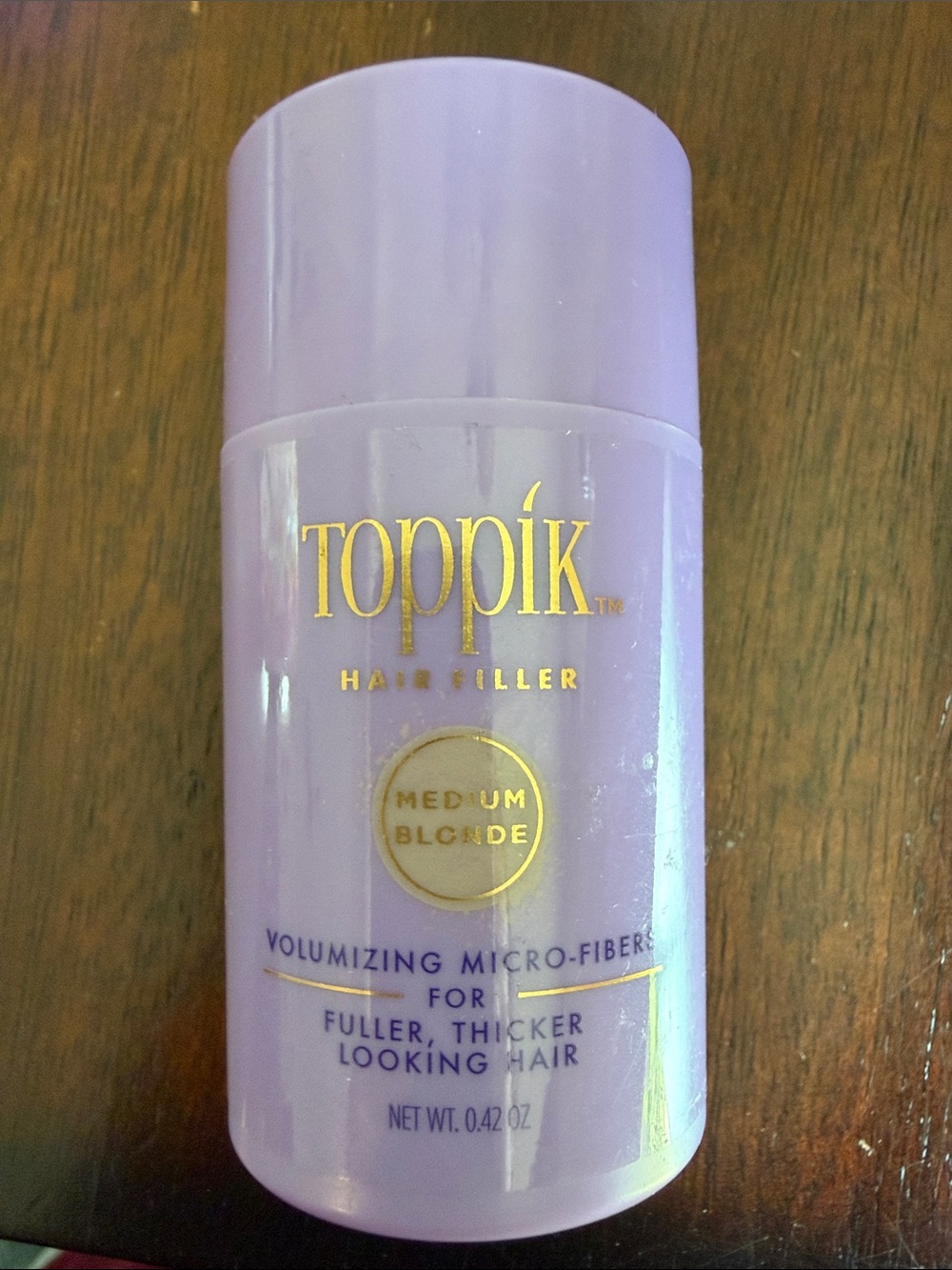 Hair Filler Volumizing Micro-Fibers – Medium Blonde (Lavender Bottle)